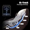 Osaki Titan Quantum Black Massage Chair with 3D SL-Track Rollers, 3 Step Zero Gravity, Full Body Airbag Massage, Intelligent Voice Control, Back & Calf Heat and Foot Roller Massage